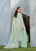 Elaf Premium | Luxury Lawn 25 | ELH-4B FROSTEL - House Of Hania