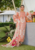 Elaf Premium | Luxury Lawn 25 | ELH-5A AUTUMN DREAM - House Of Hania