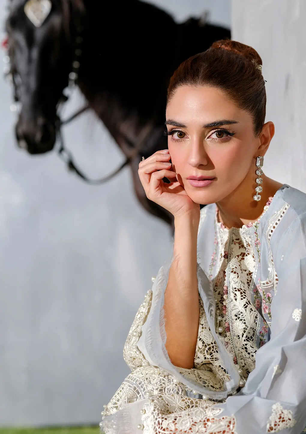 Elaf Premium | Luxury Lawn 25 | ELH-7B ISSABEL - House Of Hania