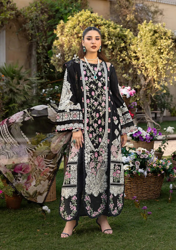 Elaf Premium | Luxury Lawn 25 | ELM-04 MAHJABEEN - House Of Hania