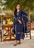 Elaf Premium | Luxury Lawn 25 | ELM-06 NEELAM - House Of Hania