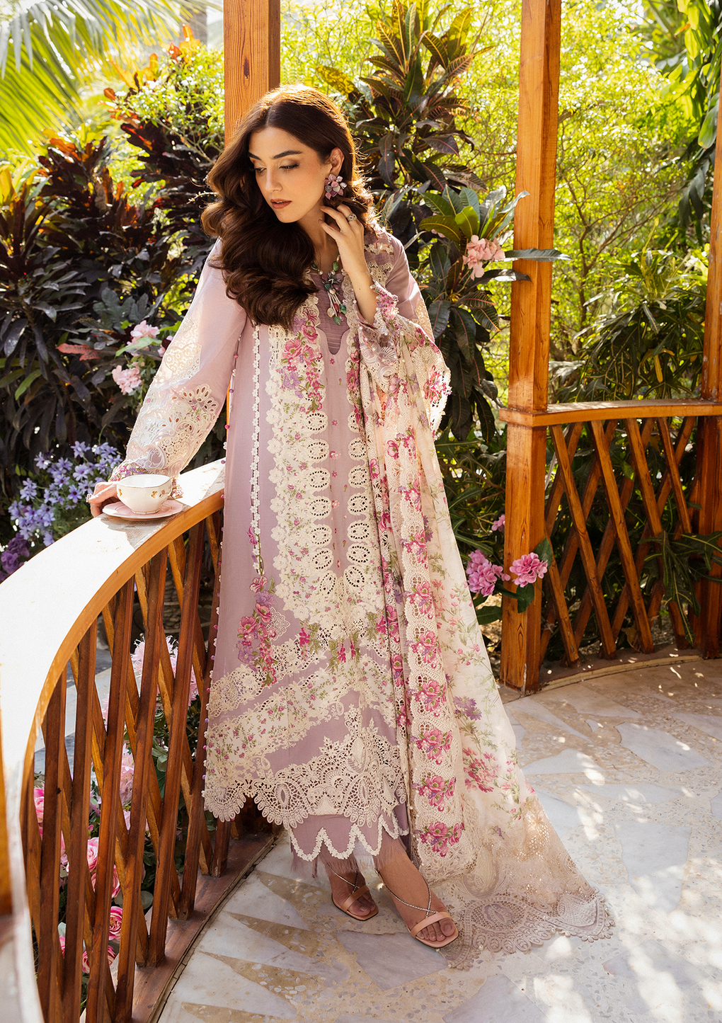 Elaf Premium | Luxury Lawn 25 | ELM-09 MAYA - House Of Hania