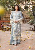 Elaf Premium | Luxury Lawn 25 | ELM-7B MAHVEEN - House Of Hania