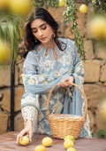 Elaf Premium | Luxury Lawn 25 | ELM-7B MAHVEEN - House Of Hania