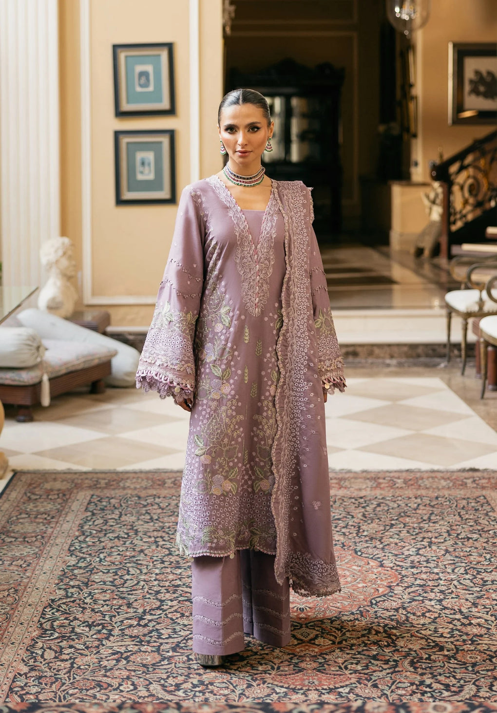 Elaf Premium | Luxury Winter 25 | EWK-1A LILIQUE - House Of Hania