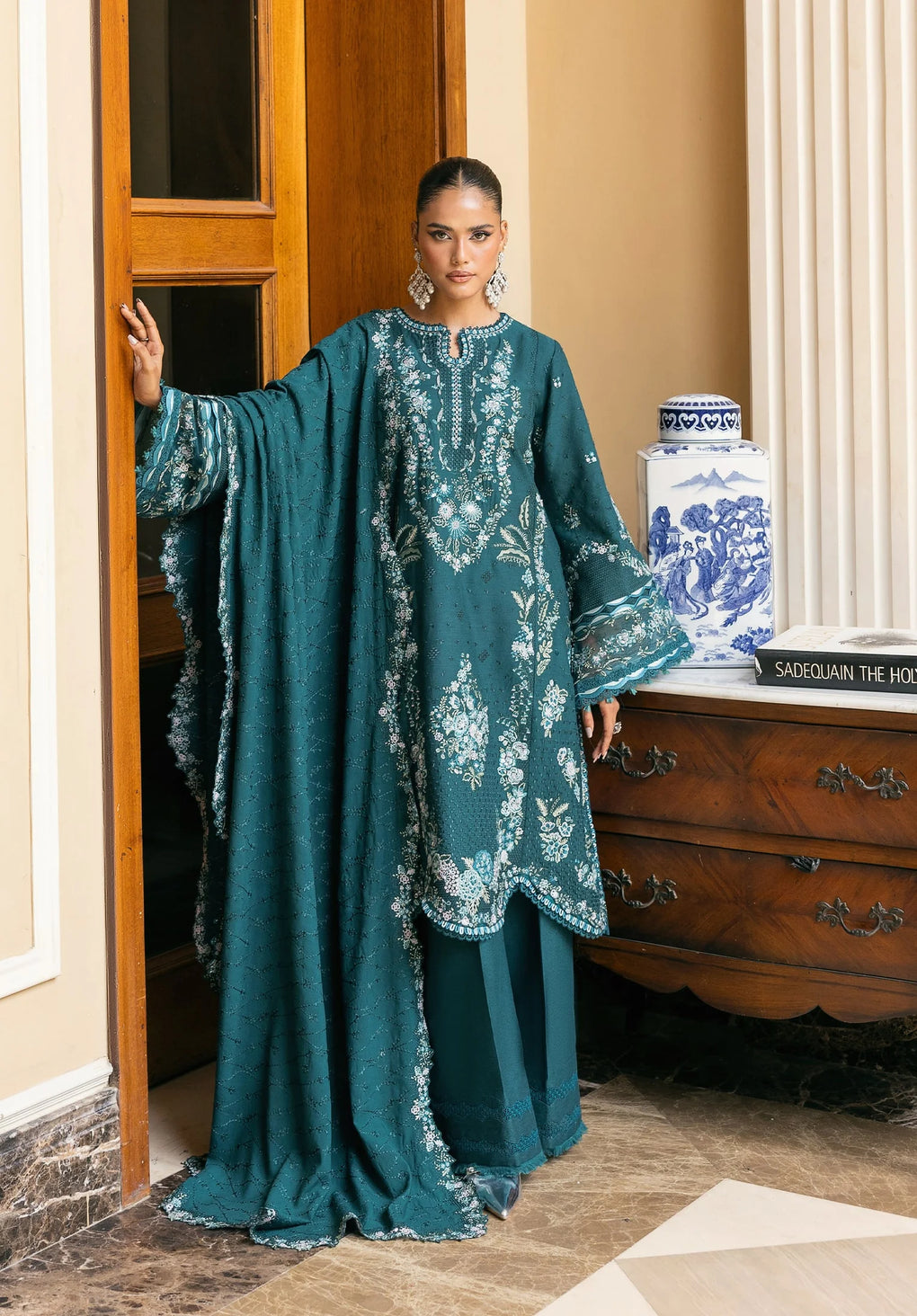 Elaf Premium | Luxury Winter 25 | EWK-2A FIORENNE - House Of Hania