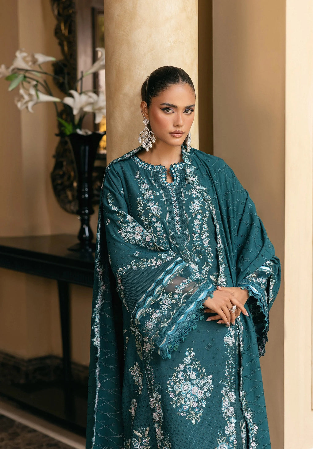 Elaf Premium | Luxury Winter 25 | EWK-2A FIORENNE - House Of Hania