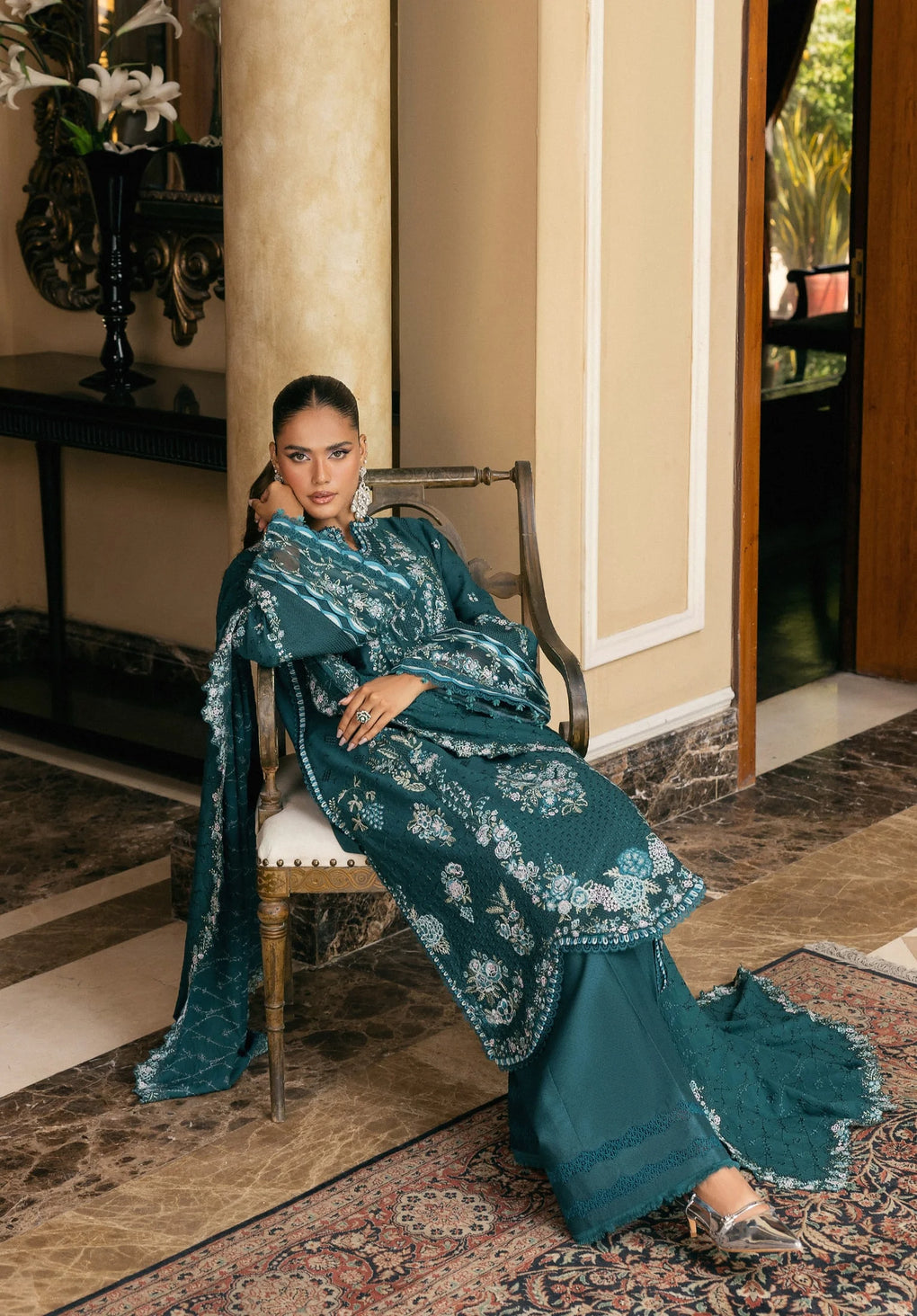 Elaf Premium | Luxury Winter 25 | EWK-2A FIORENNE - House Of Hania