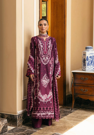 Elaf Premium | Luxury Winter 25 | EWK-2B BERRYBLUSH - House Of Hania