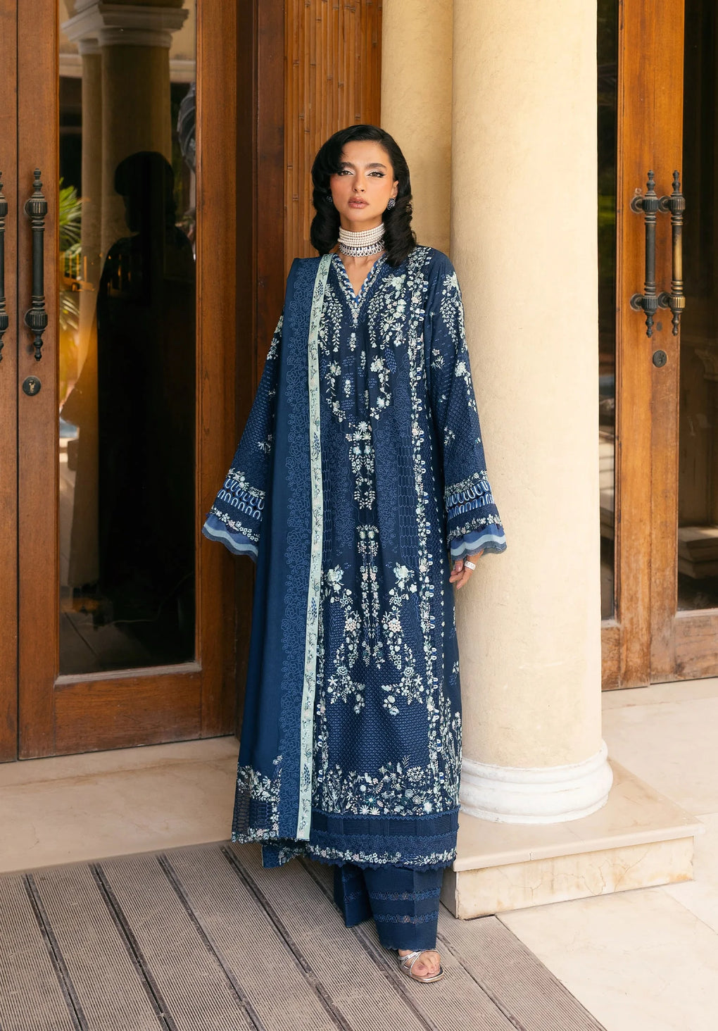 Elaf Premium | Luxury Winter 25 | EWK-3B AQUELUNE - House Of Hania