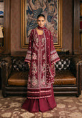 Elaf Premium | Luxury Winter 25 | EWK-4B CRIMSONELLE - House Of Hania