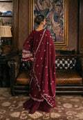 Elaf Premium | Luxury Winter 25 | EWK-4B CRIMSONELLE - House Of Hania