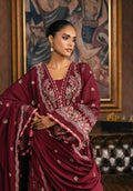 Elaf Premium | Luxury Winter 25 | EWK-4B CRIMSONELLE - House Of Hania