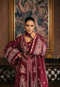 Elaf Premium | Luxury Winter 25 | EWK-4B CRIMSONELLE - House Of Hania