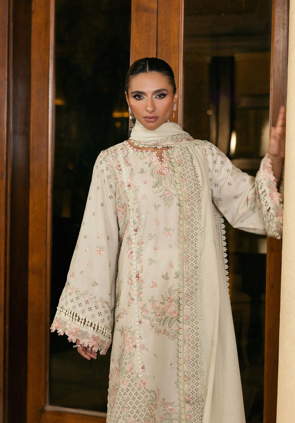 Elaf Premium | Luxury Winter 25 | EWK-5A PEARLOSA - House Of Hania