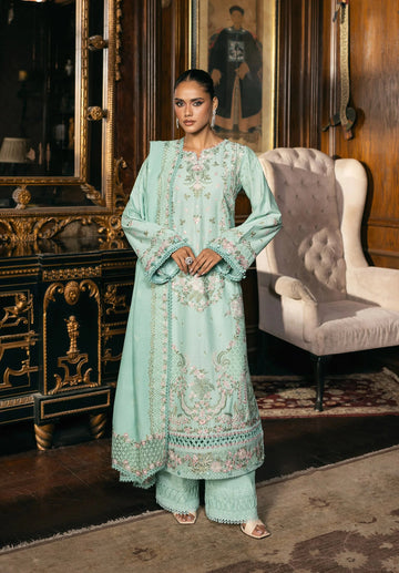Elaf Premium | Luxury Winter 25 | EWK-5B FLORAZURE - House Of Hania