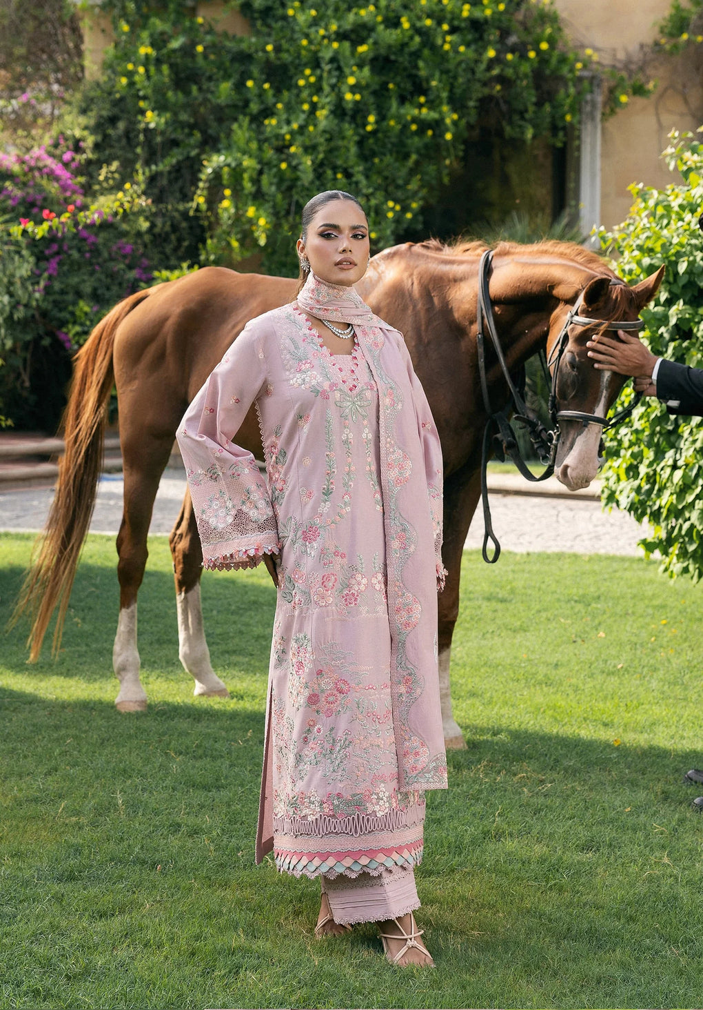 Elaf Premium | Luxury Winter 25 | EWK-7B HUSHPINK - House Of Hania