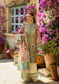Elaf Premium | Print Chikankari 25 | ELK-01B GIARDINO - House Of Hania