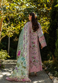 Elaf Premium | Print Chikankari 25 | ELK-03B PRINCESS ROSE - House Of Hania