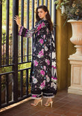 Elaf Premium Print Chikankari Lawn 3Pc Suit ECT-02B DARIEN - House Of Hania