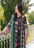 Elaf Premium | Printed Collection 24 | EEP-02A - Dark Floral - House Of Hania