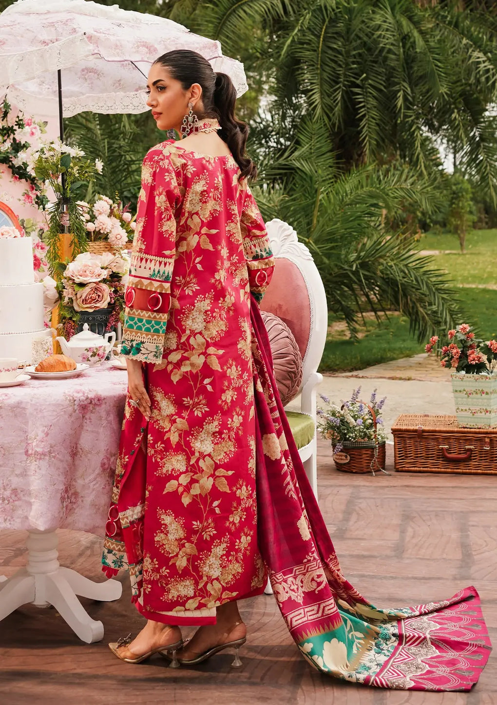 Elaf Premium | Printed Collection 24 | EEP-04A - Flores de Amor - House Of Hania