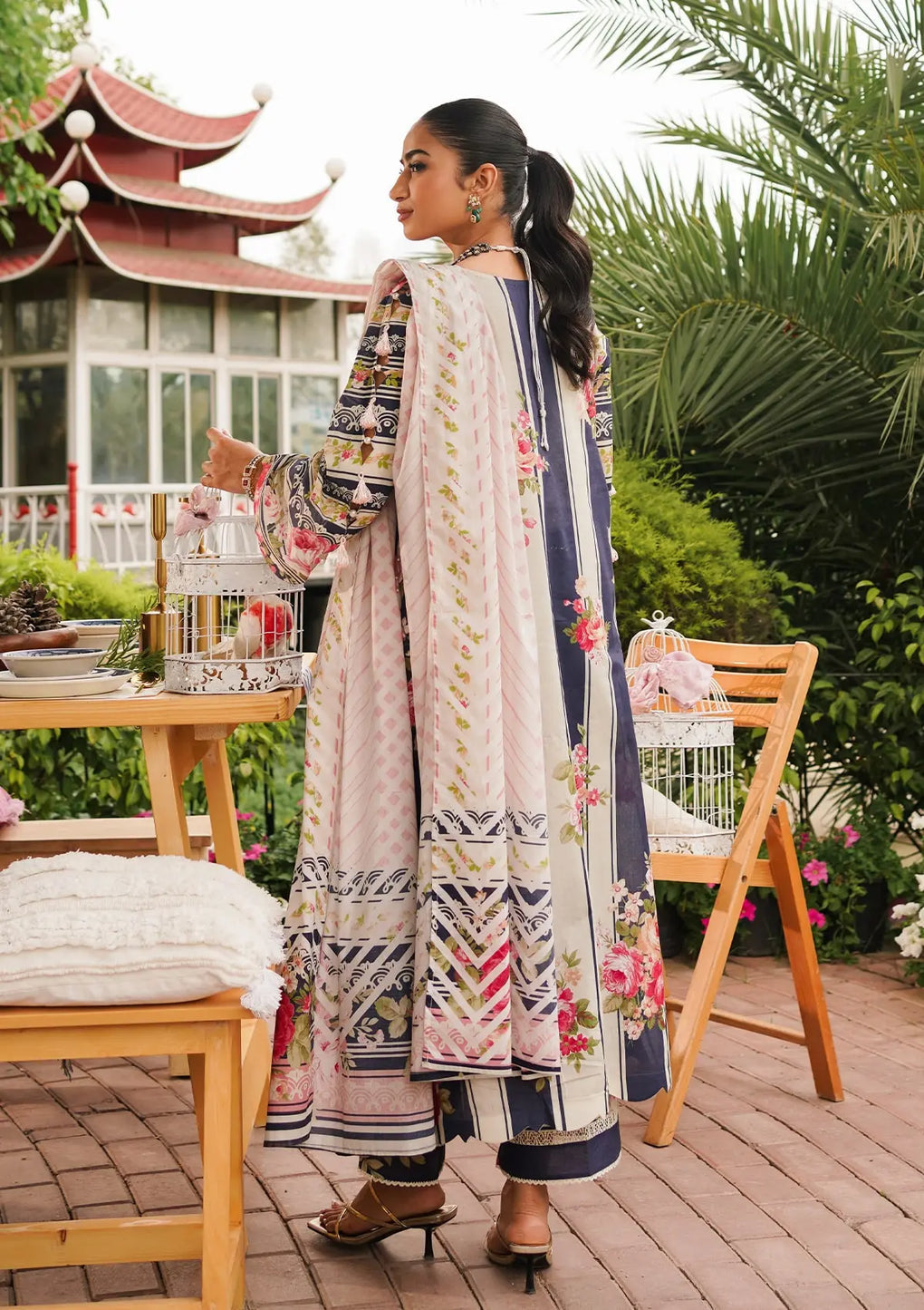 Elaf Premium | Printed Collection 24 | EEP-05B - Amica - House Of Hania