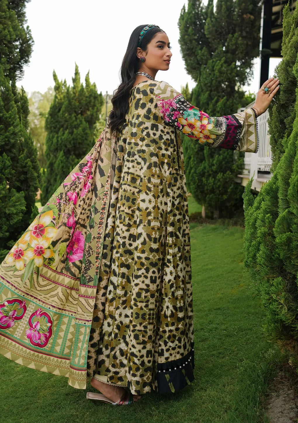Elaf Premium | Printed Collection 24 | EEP-06B - Wonders - House Of Hania