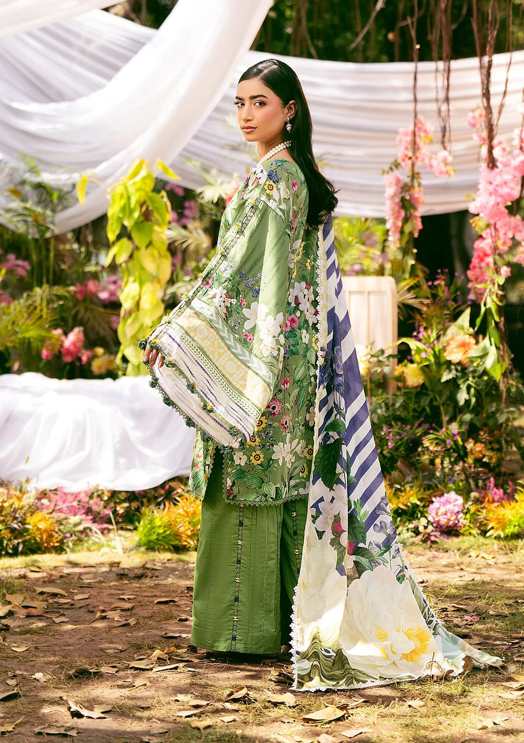 Elaf Premium | Prints 25 | EPS-1B GREEN EDEN - House Of Hania