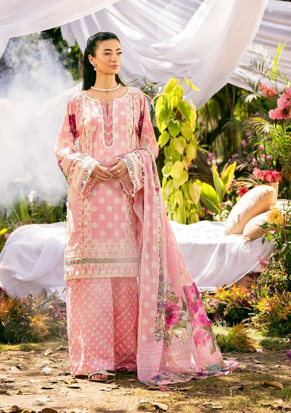 Elaf Premium | Prints 25 | EPS-2A ROSE DUSK - House Of Hania