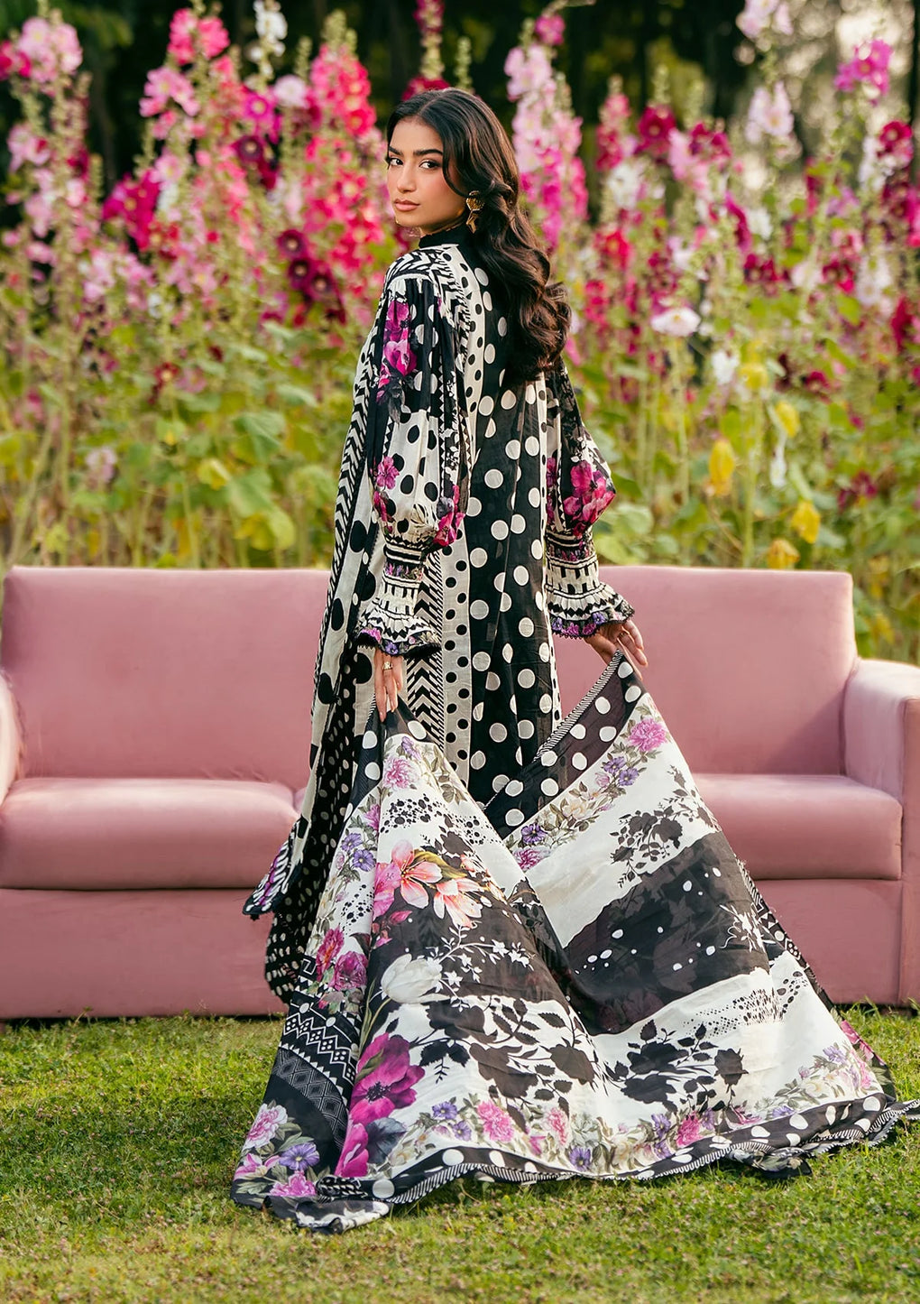 Elaf Premium | Prints 25 | EPS-2B MYSTIC NOIR - House Of Hania