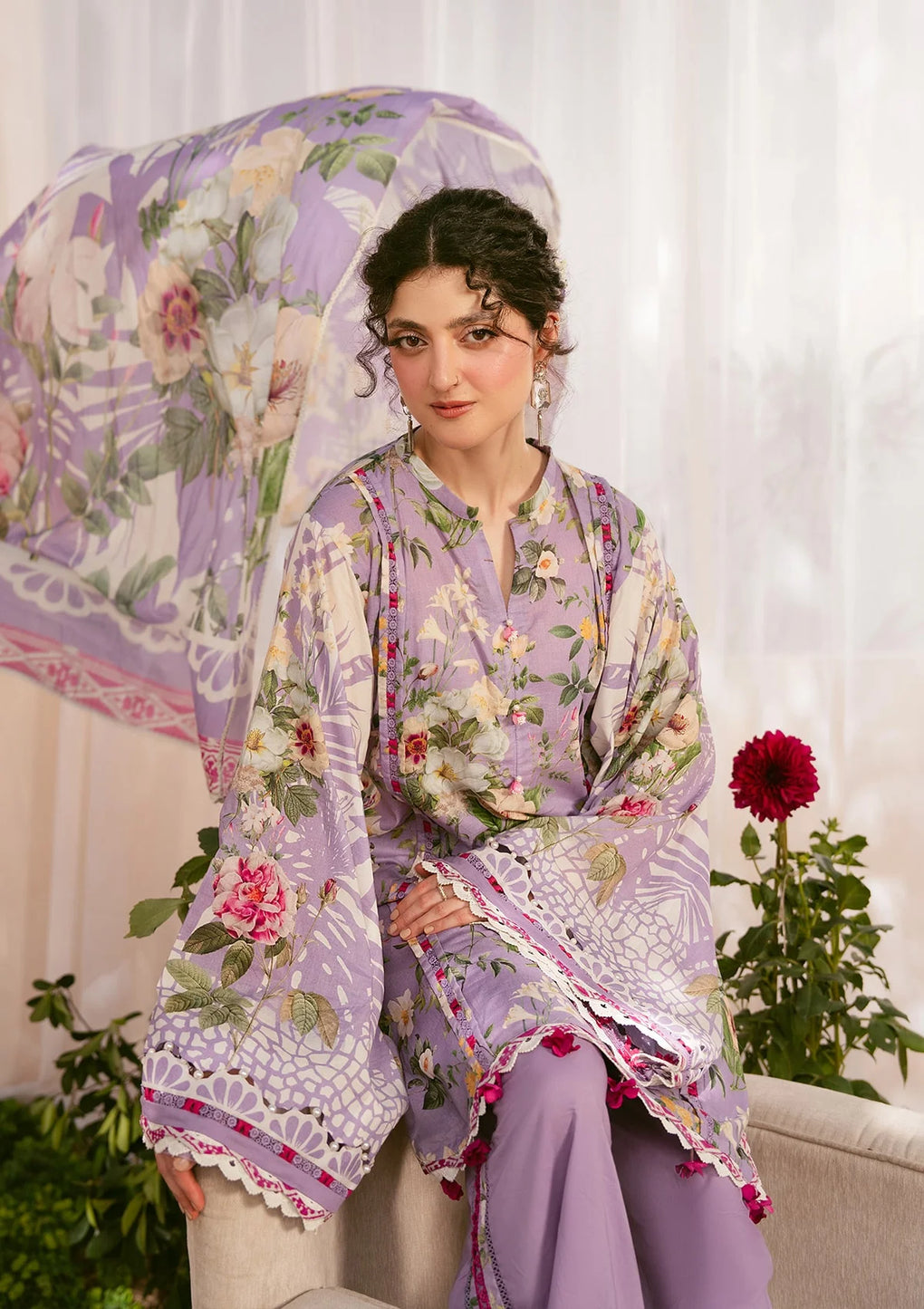 Elaf Premium | Prints 25 | EPS-5B LILABELLE - House Of Hania