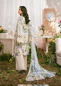 Elaf Premium | Prints 25 | EPS-6A IVORY PETALS - House Of Hania