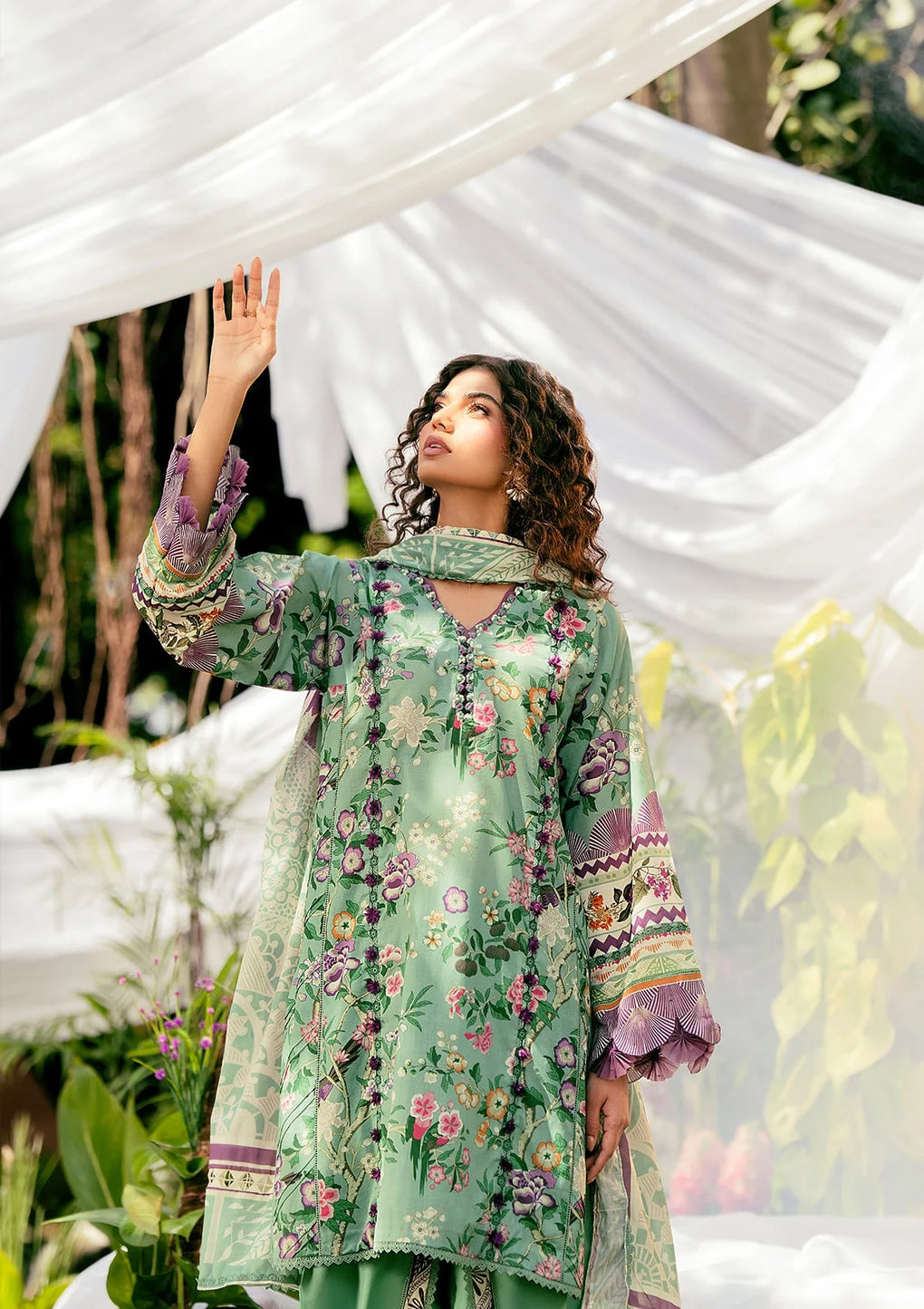 Elaf Premium | Prints 25 | EPS-8A MINTED DREAM - House Of Hania