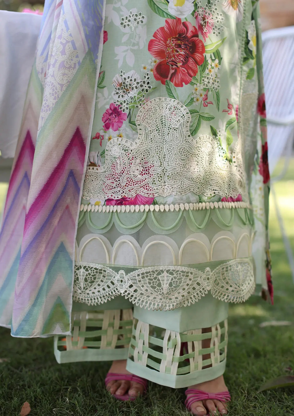 Elaf Premium | Prints Chikankari 24 | 06B OASIS - House Of Hania