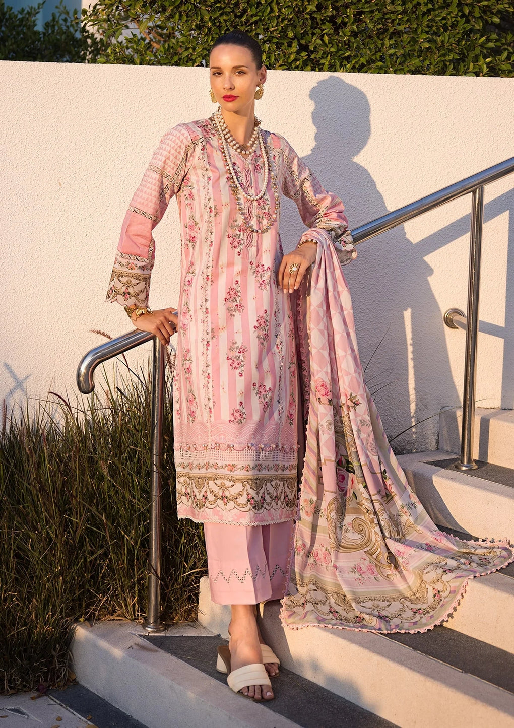 Elaf Premium | Prints Collection 2024 | EOP-04A THAI BLOOM - House Of Hania