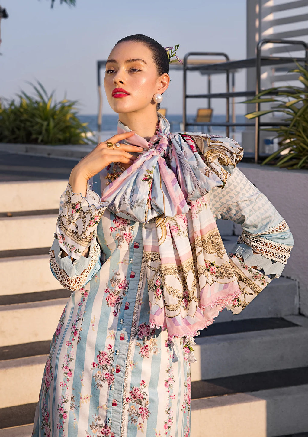 Elaf Premium | Prints Collection 2024 | EOP-04B MARLENE - House Of Hania