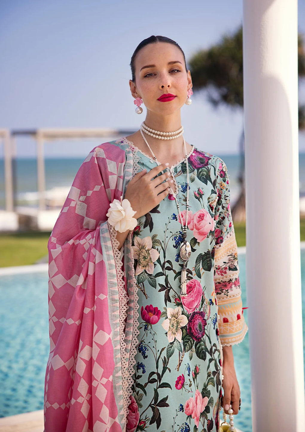 Elaf Premium | Prints Collection 2024 | EOP-06B FREYA - House Of Hania