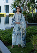Elaf Premium | Prints Collection 26 | EPN-1A OCEAN PETALS - House Of Hania