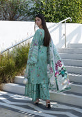 Elaf Premium | Prints Collection 26 | EPN-7A TEAL ME - House Of Hania