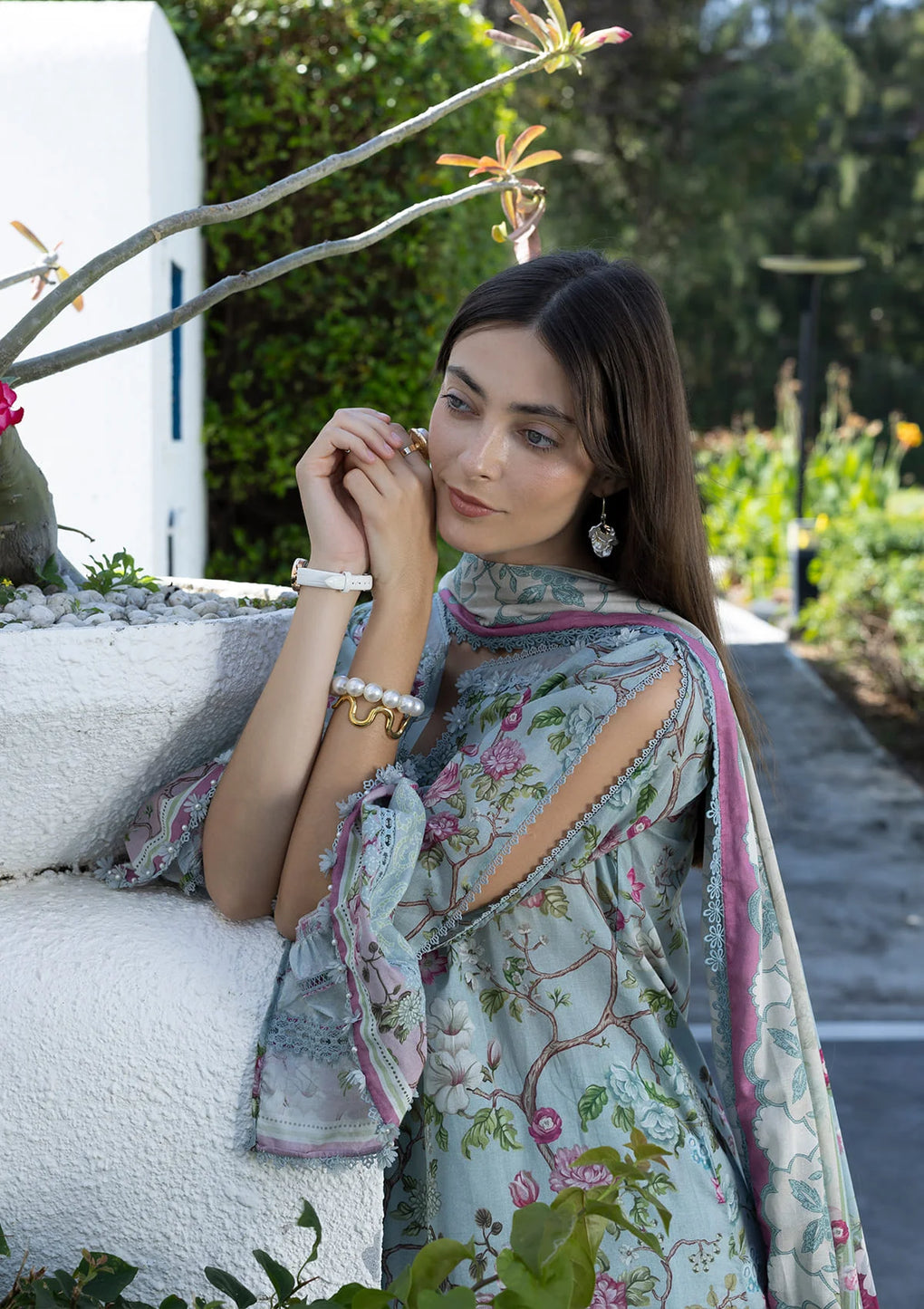 Elaf Premium | Prints Collection 26 |EPN-8A EIRINI BLOOM - House Of Hania