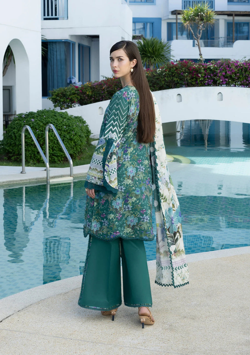 Elaf Premium | Prints Collection 26 | EPN-9A PEACOCK - House Of Hania