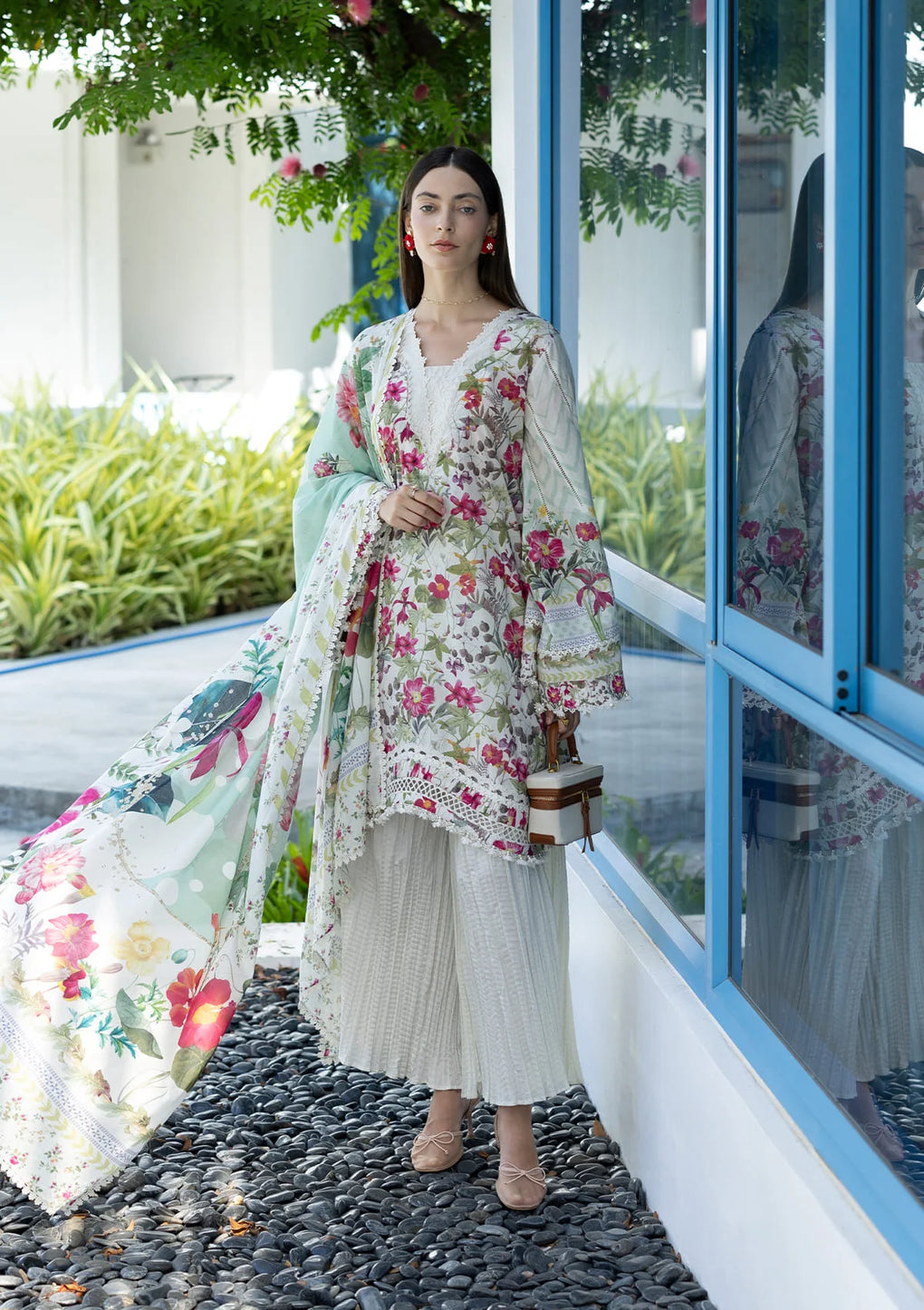 Elaf Premium | Prints Collection 26 | EPN-9B CHANTILLY - House Of Hania