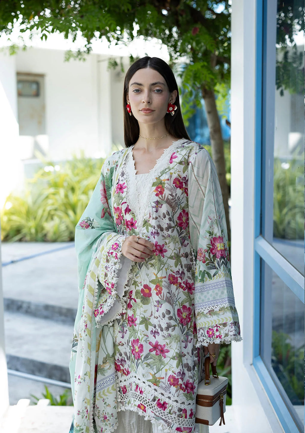 Elaf Premium | Prints Collection 26 | EPN-9B CHANTILLY - House Of Hania