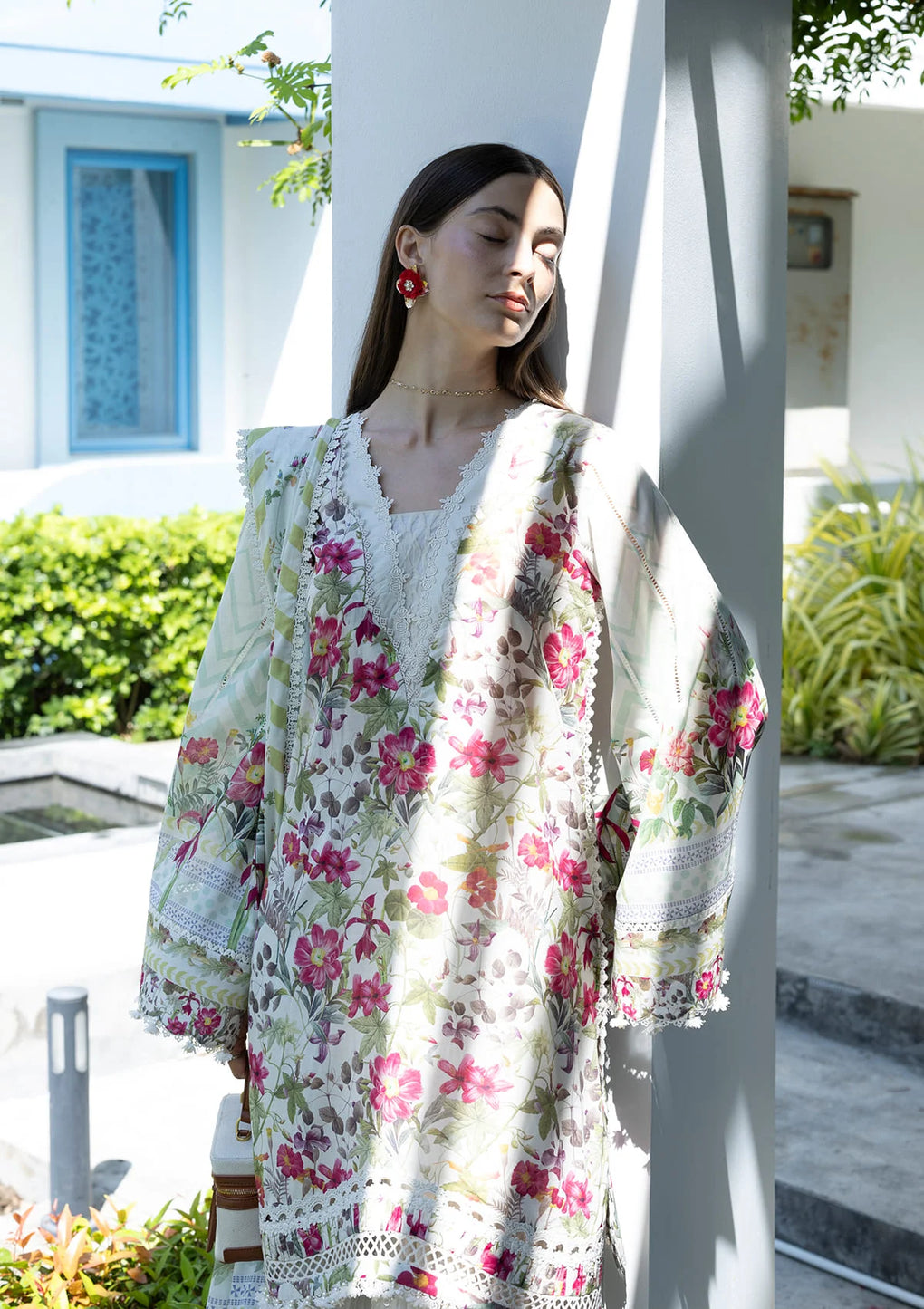 Elaf Premium | Prints Collection 26 | EPN-9B CHANTILLY - House Of Hania