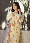 Elaf Premium | Signature Embroidered Lawn 24 | ESL-02A PIXIE DUST - House Of Hania