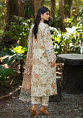 Elaf Premium | Signature Embroidered Lawn 24 | ESL-03A ANGELS BREATH - House Of Hania