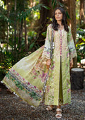 Elaf Premium | Signature Embroidered Lawn 24 | ESL-03B CLARISSE - House Of Hania