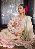 Elaf Premium | Signature Embroidered Lawn 24 | ESL-05B DELIGHT DRAPE - House Of Hania