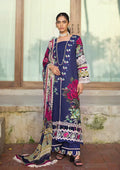 Elaf Premium | Signature Embroidered Lawn 24 | ESL-08A SINCLAIR - House Of Hania
